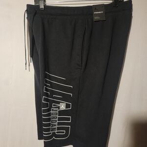 Nike Air Jordan Jumpman Moto Black Gym Shorts Men's Size Medium BQ8466-010